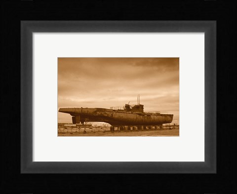 Framed U - Boat U534 Print