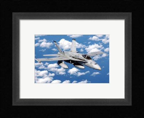 Framed USMC FA-18 Hornet Print