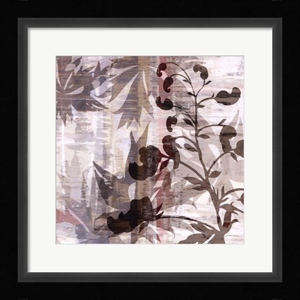 Framed Wallflower I Print