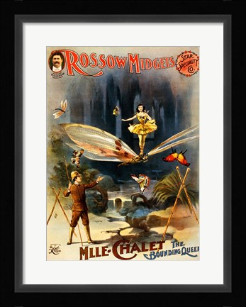Framed Rossow Midgets, 1897 Print
