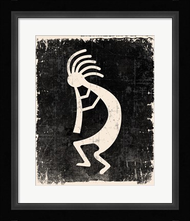 Framed Kokopelli I Print