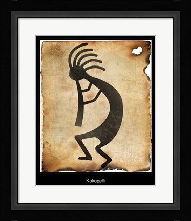 Framed Kokopelli II Print