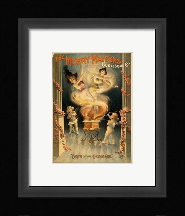 Framed Merry Maidens Print
