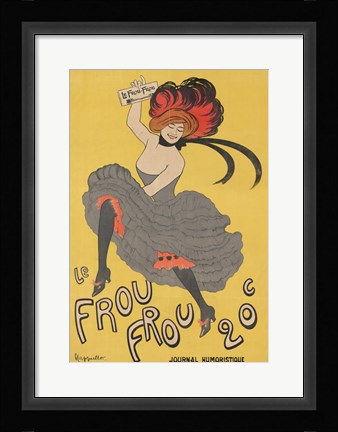 Framed Frou Frou Print