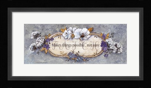 Framed Faith Print