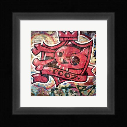 Framed Graffiti Toppila Print