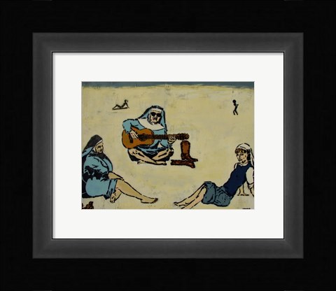 Framed Graffiti Warsaw Print