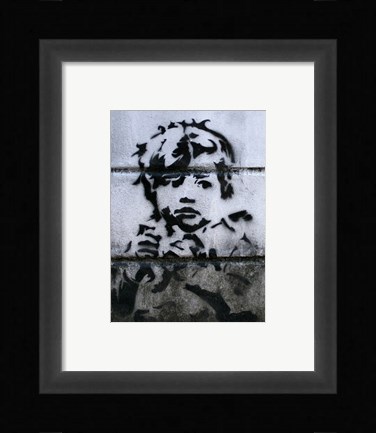 Framed Graffiti-Singapore Print
