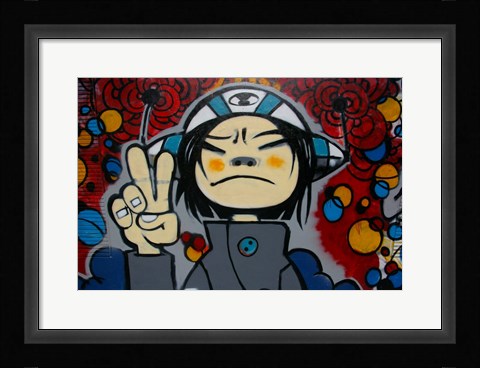 Framed Noodles Print