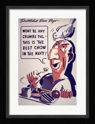 Framed Scuttlebutt Sam Print