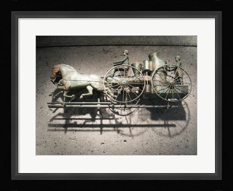 Framed American Folk Museum Weathervane Print