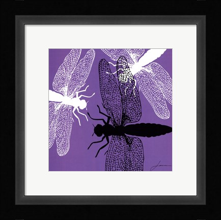 Framed Pop Fly V Print