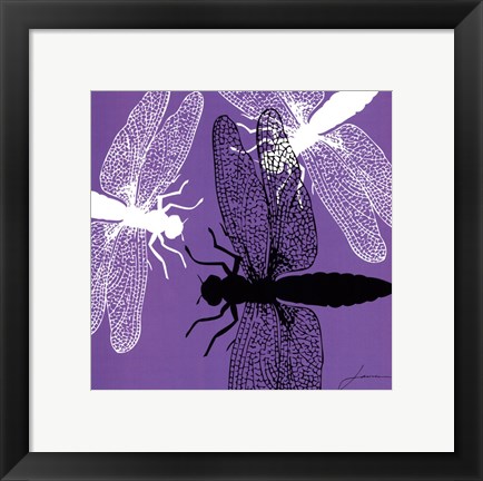 Framed Pop Fly V Print