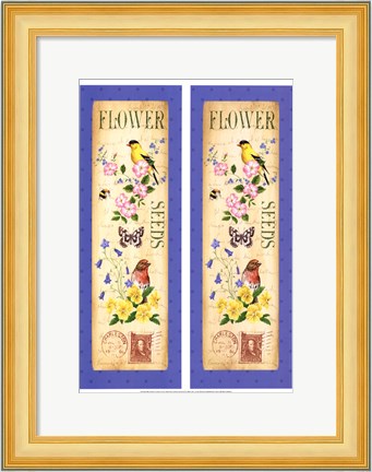 Framed Blooming Garden VI Print