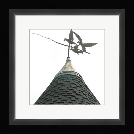 Framed Seattle Sigma Kappa Mu Weathervane Print