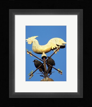Framed Weathervane, Holy Trinity Church Print