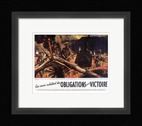 Framed Eux Aussi Print