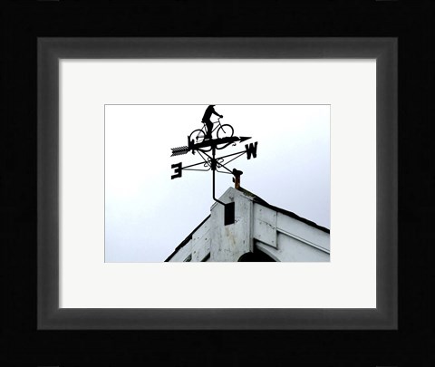 Framed Wesleyan Chapel Weathervane Print