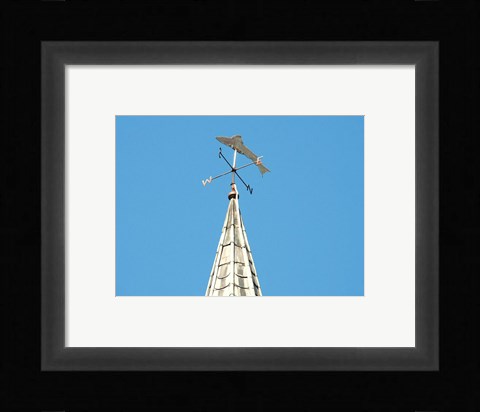 Framed Weathervane, St Patrick's Church, Armoy Print