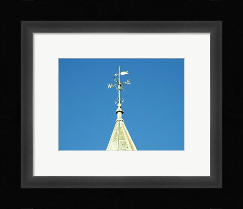 Framed Weathervane, Newcastle Print