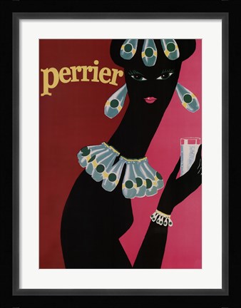 Framed Perrier Print