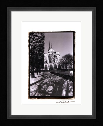 Framed Notre Dame Cathedral I Print