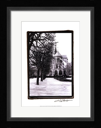 Framed Notre Dame Cathedral IV Print