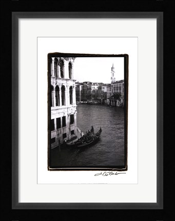 Framed Waterways of Venice VI Print