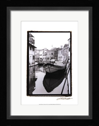 Framed Waterways of Venice VIII Print