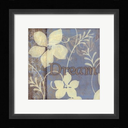 Framed Ornamental Inspiration I Print