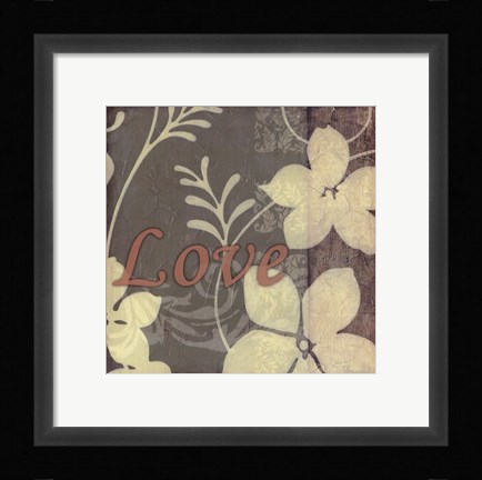 Framed Ornamental Inspiration IV Print