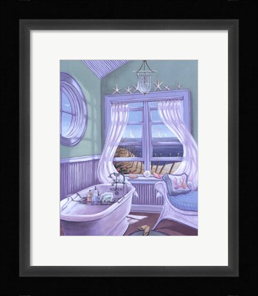 Framed Coastal Breeze II Print