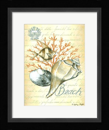 Framed Under The Sea II Print