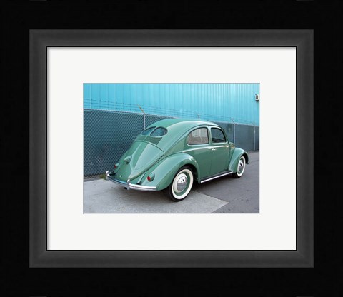 Framed 1949 VW Beetle Print