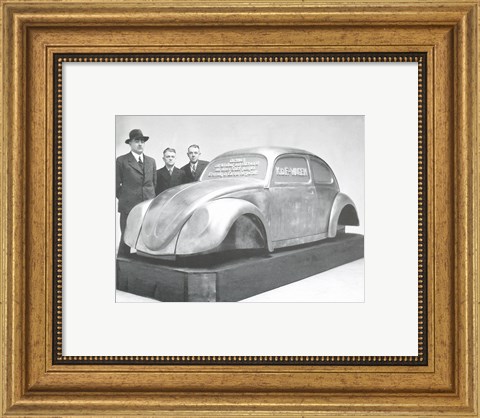 Framed Automotive KDF-Wagen Print