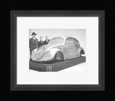 Framed Automotive KDF-Wagen Print