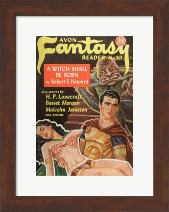 Framed Avon Fantasy Reader 10 Print