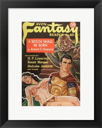 Framed Avon Fantasy Reader 10 Print