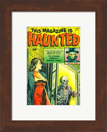 Framed Haunted Print