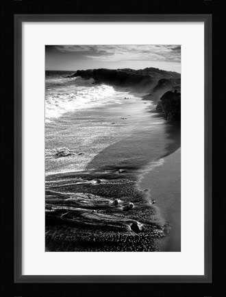 Framed Hawaiian Beach Print