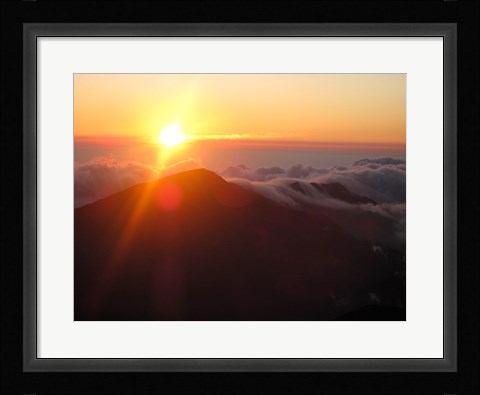 Framed Hawaiian Beach Print