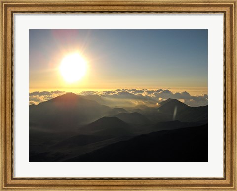 Framed Hawaiian Sunrise Print