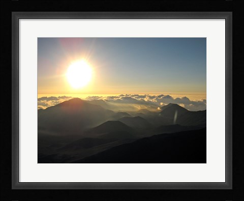 Framed Hawaiian Sunrise Print