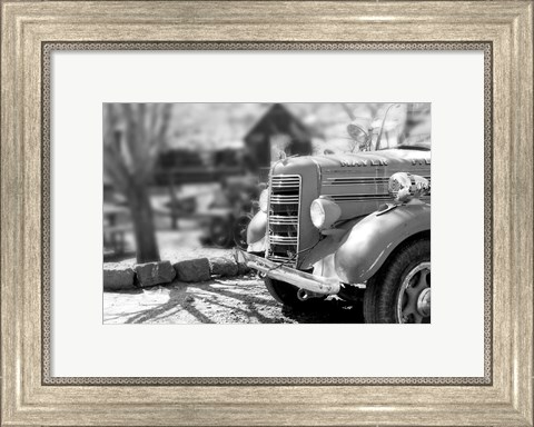Framed Fire Engine -  Jerome, Arizona Print