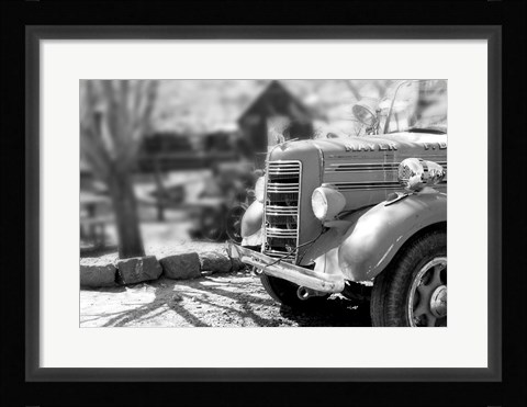 Framed Fire Engine -  Jerome, Arizona Print