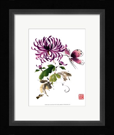 Framed Purple Passion Print