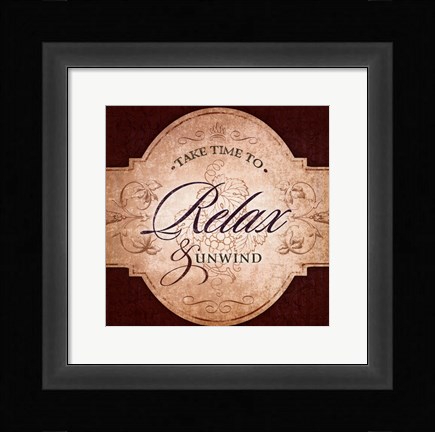 Framed Wine Inspiration IV Print