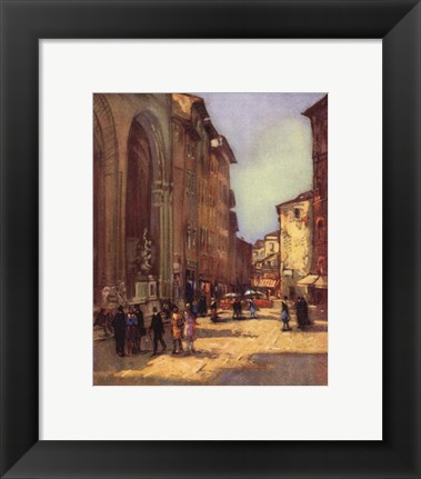 Framed Scenes in Italy VI Print