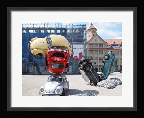 Framed Kafer ZKM CC Print