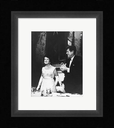 Framed Kennedy Foundation Awards Banquet. Mrs. Joseph P. Kennedy Print